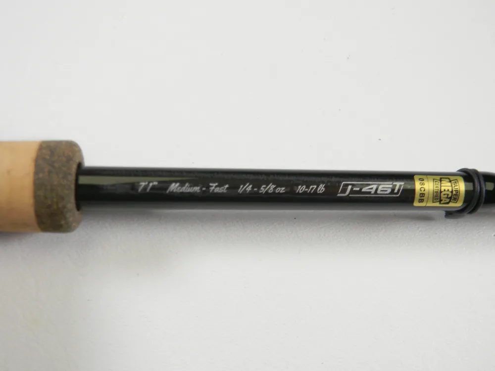 Best Envy Black 3 EB3C71M 7'1" Medium - Used Casting Rod - Excel Used Casting Rods