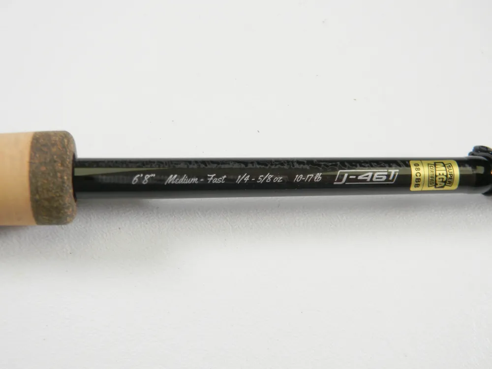 Clearance Envy Black 3 EB3C68M 6'8" Medium - Used Casting Rod - Excel Used Casting Rods