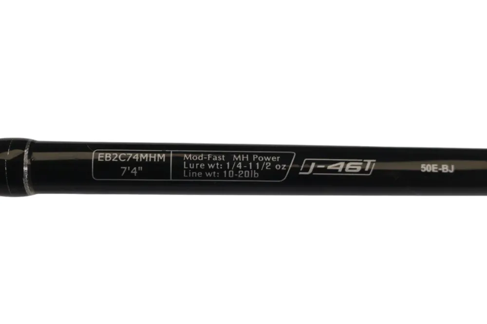 Fashion Envy Black EB2C74MHM 7'4" Medium Heavy - Used Casting Rod - Used Casting Rods