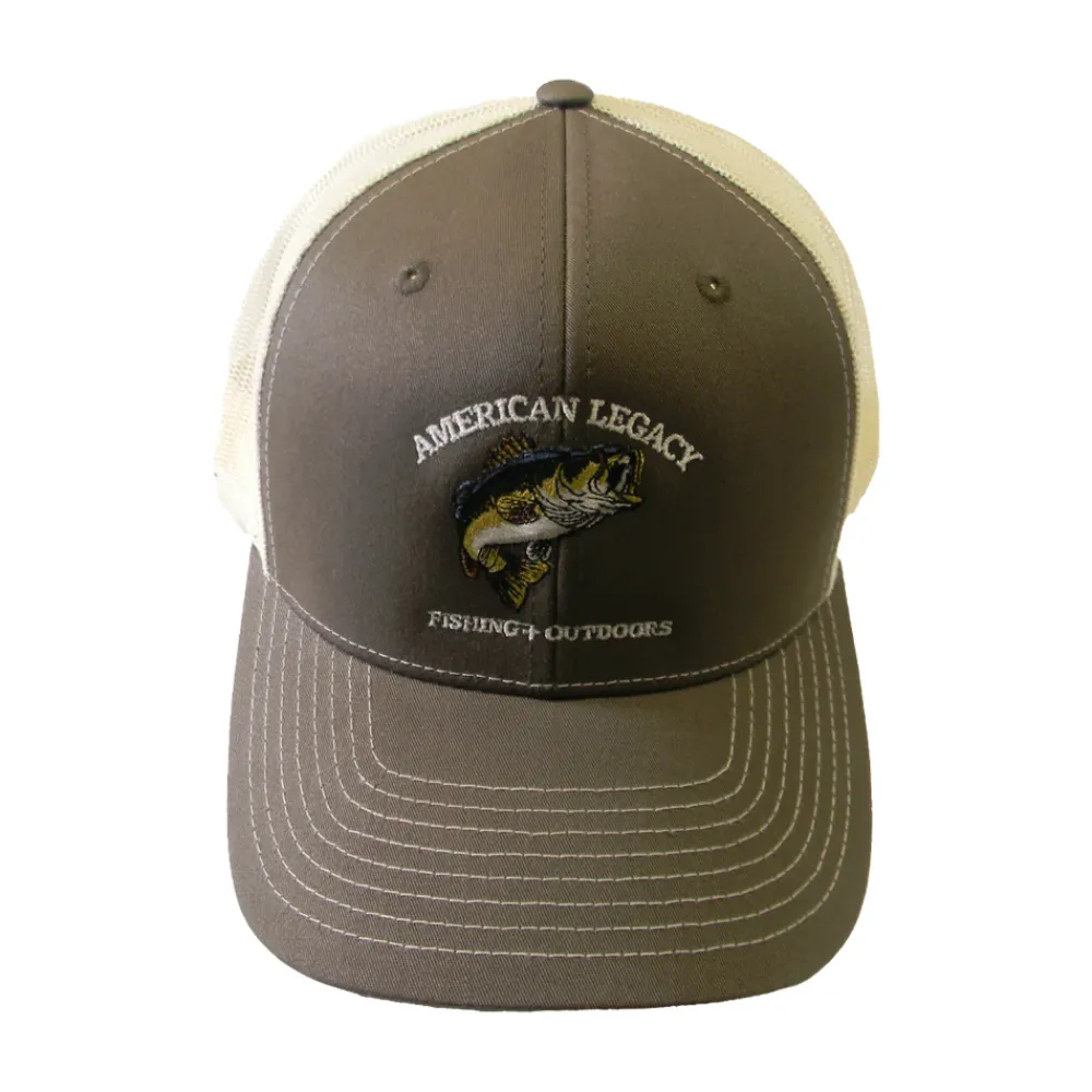 Online American Legacy Fishing & Outdoors Bass Trucker Hats Hats / Headwear