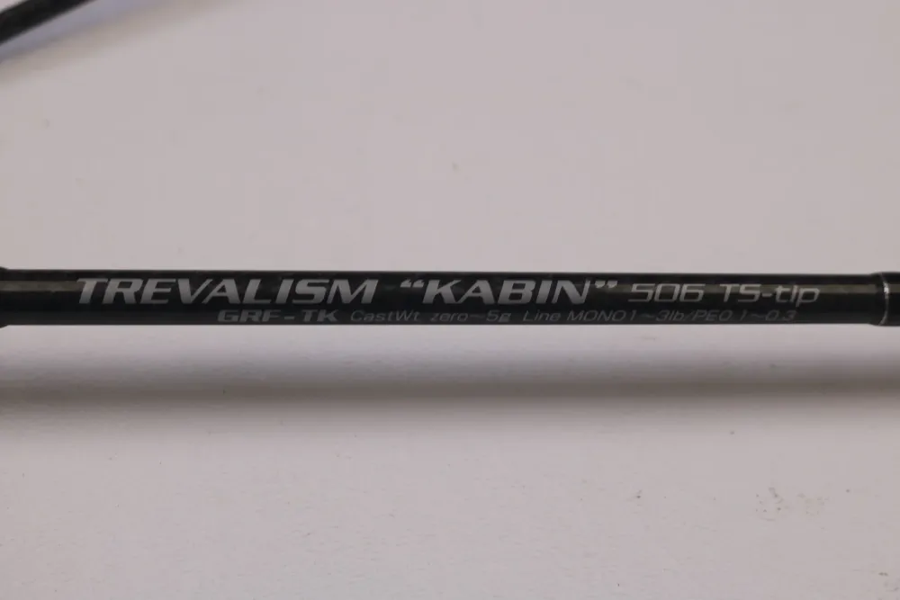 Clearance Glamour Rockfish Trevalism Kabin 506 TS-tip 5'4" Ultra Light 2 Used Spinning Rods