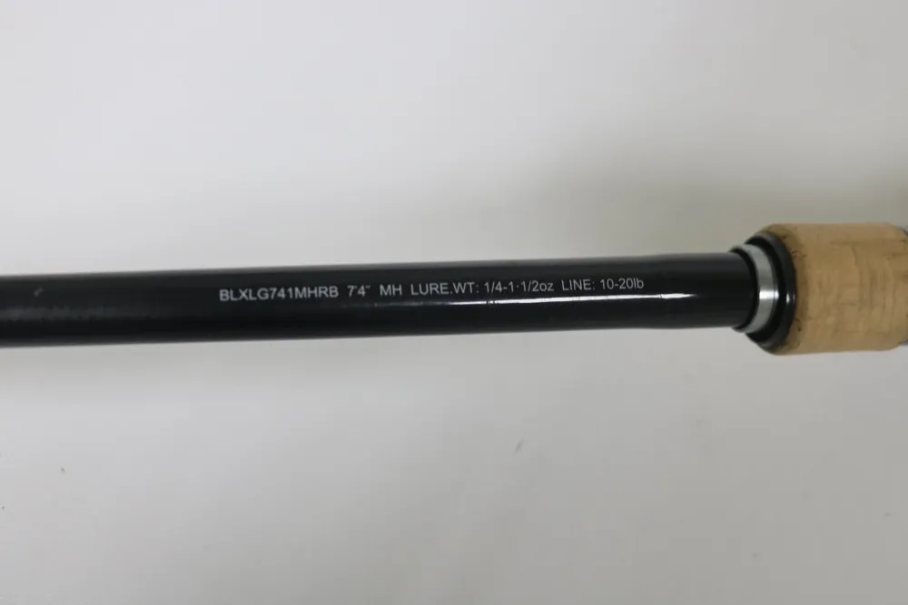Discount BLX BLXLG741MHRB 7'4" Medium Heavy - Used Casting Rod - Excellen Used Casting Rods