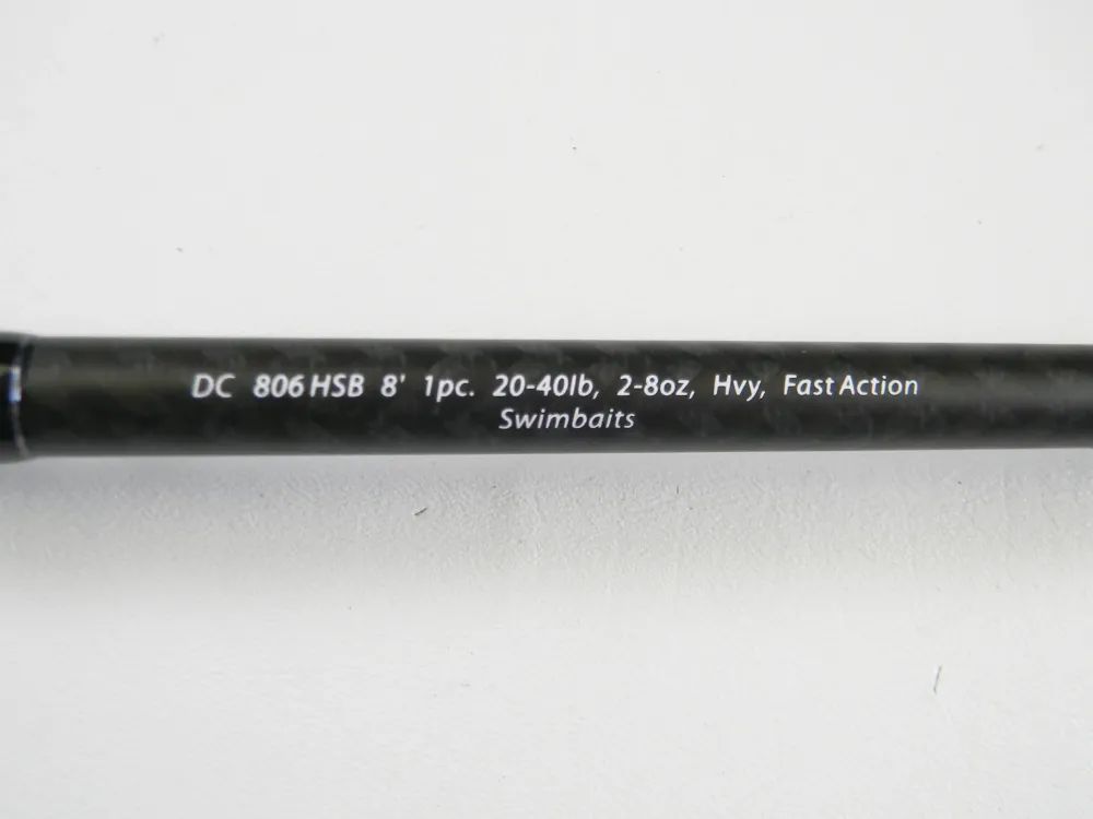 Discount Champion XP DC806HSB 8'0" Heavy Swimbait - Used Casting Rod - E Used Casting Rods