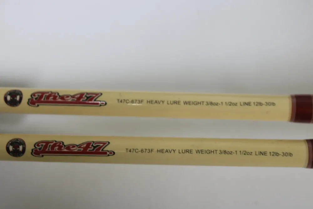 Online The47 T47C-673F and T47C-673F Casting Rods - Used - Fair Cond Used Casting Rods