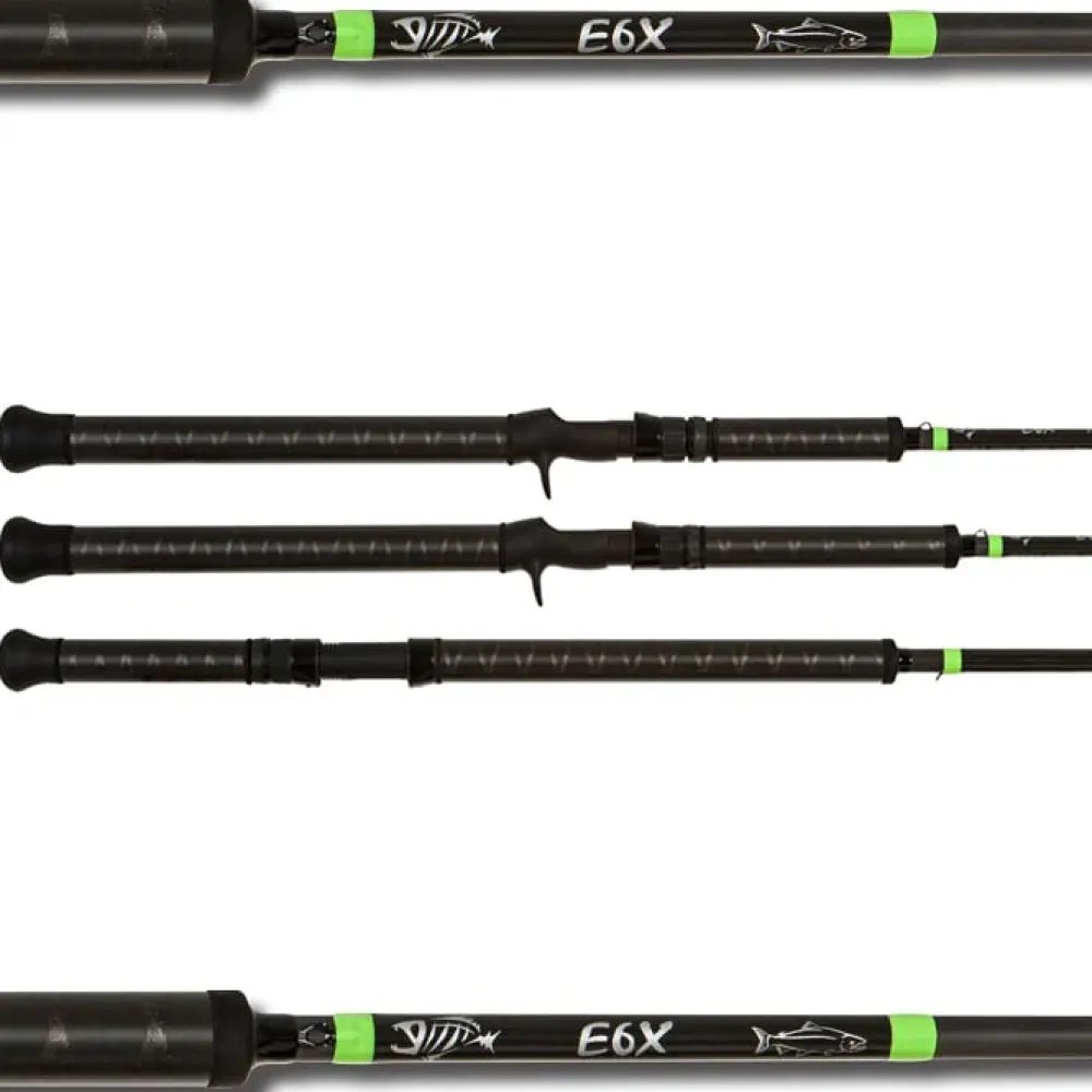 Sale E6X Salmon 982C HSR GH 8’2” Mag Medium Casting Rod | 12767-01 Casting Rods