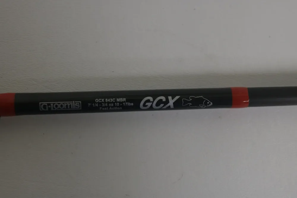 Fashion GCX 843C MBR Used Casting Rod - Excellent Condition Used Casting Rods