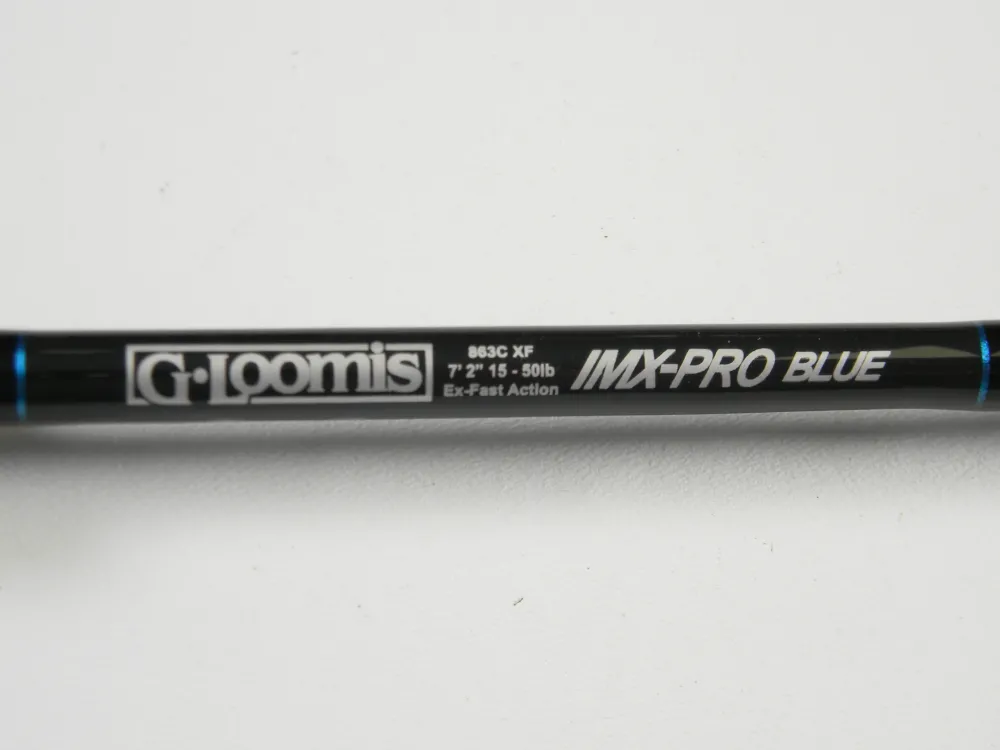 Online IMX-PRO BLUE 863C XF 7'2" Medium - Used Casting Rod - Very G Used Casting Rods