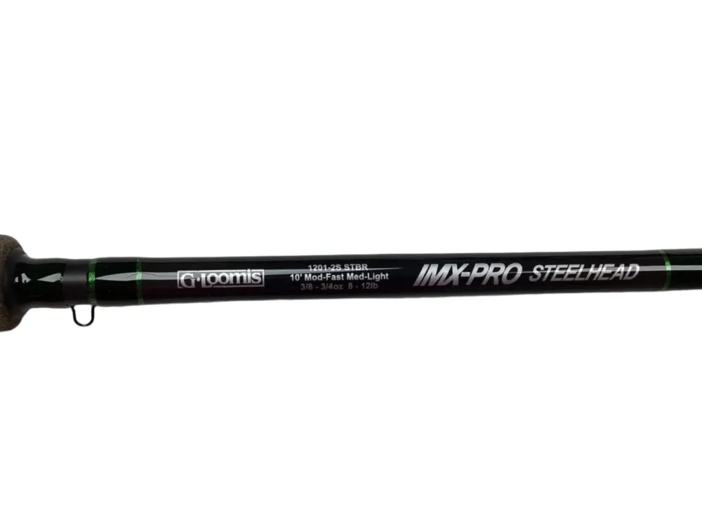 Hot IMX-PRO Steelhead Bead 1201-2S STBR 10'0" Medium Light - Use Used Spinning Rods