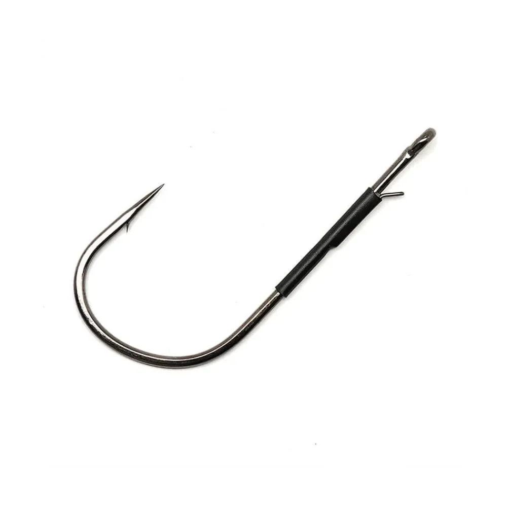 Discount Heavy Cover Worm Hook with Wire Keeper Hooks