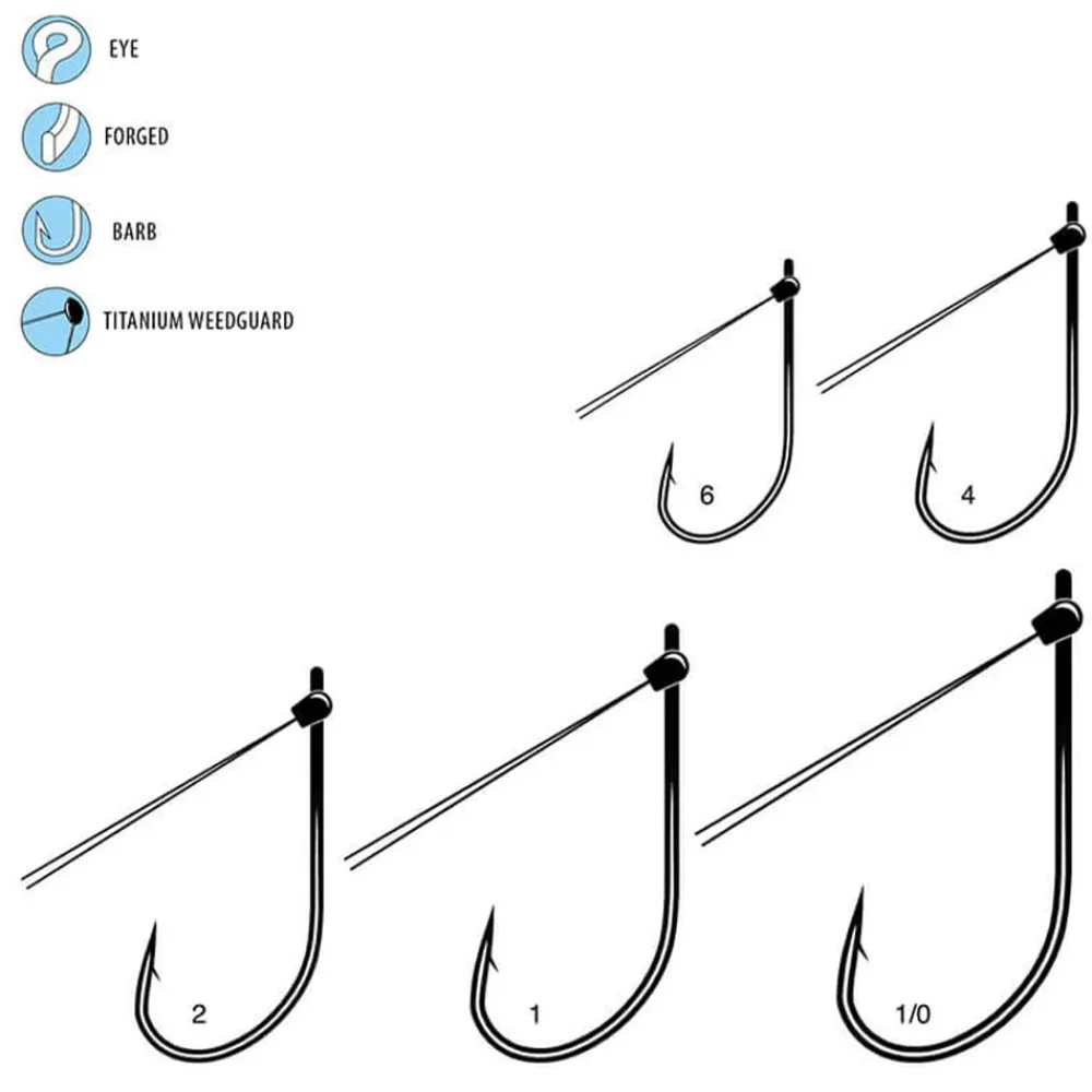Online Weedless Stinger Hooks Hooks