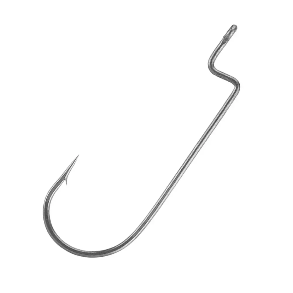 New WRM114 Round Bend Offset Fluorine Coated Hooks Hooks