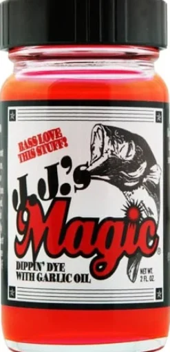 Clearance JJ’s Magic Dippin’ Dye with Garlic Oil Swimbait Accessories & Customization|Attractants & Dyes