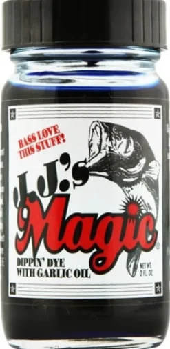 Clearance JJ’s Magic Dippin’ Dye with Garlic Oil Swimbait Accessories & Customization|Attractants & Dyes