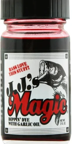 Clearance JJ’s Magic Dippin’ Dye with Garlic Oil Swimbait Accessories & Customization|Attractants & Dyes