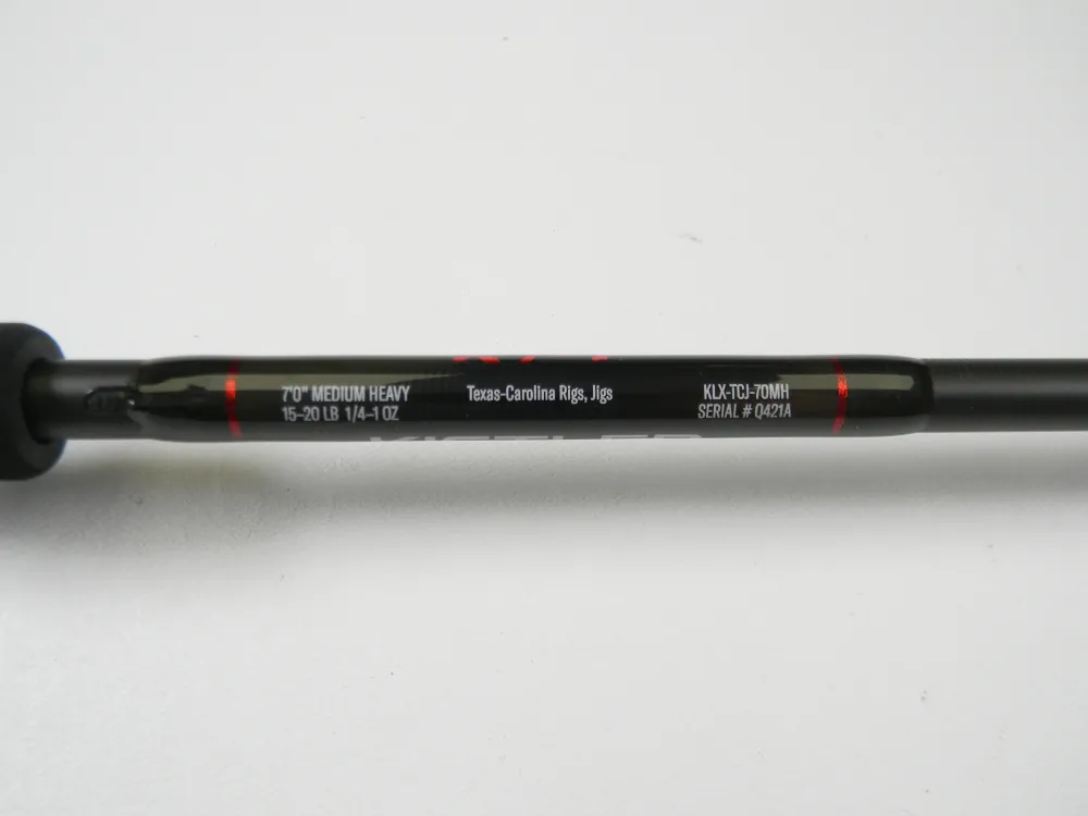 Best Kislter KLX KLX-TCJ-70MH 7'0" Medium Heavy - Used Casting Rod - Excell Used Casting Rods
