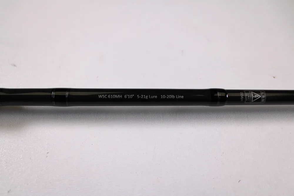 Fashion Wild Side WSC 610MH 6'10" Medium Heavy - Used Casting Rod Used Casting Rods
