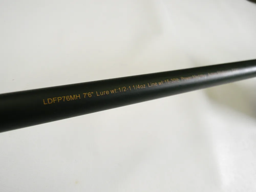 Clearance David Fitts Perfect Crankbait LDFP76MH 7'6" Medium Heavy - Used Used Casting Rods