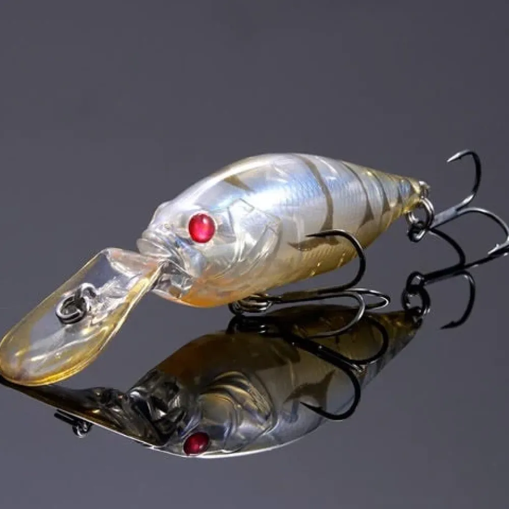 Online Deep-X 100 LBO Crankbait (SP-C) Redeye Glass Shrimp | 9966551 Medium Diving Crankbaits (6-10')|Curiosity Box