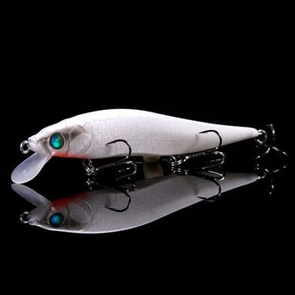 Sale Vision 110+1 Jr. Jerkbait (SP-C) White Butterfly | 0469854361 Curiosity Box