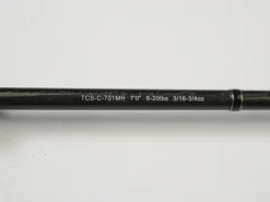 Sale TCS TCS-C-701MH 7'0" Medium Heavy - Used Casting Rod - Excellent Used Casting Rods