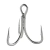 Best STX-58TN ZO-WIRE Treble Hooks Chrome 6pk 2/0 | 5658-129 Hooks