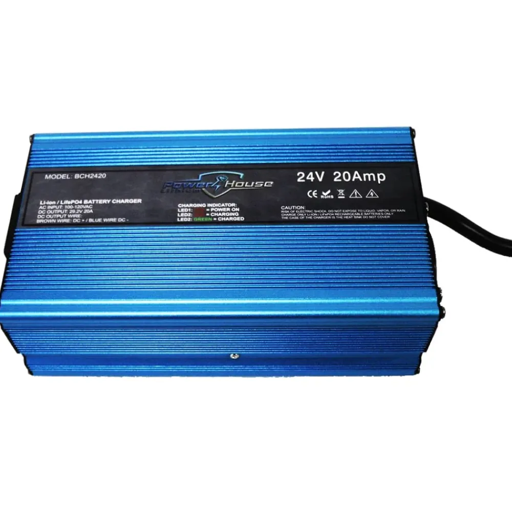 Outlet AC Chargers Non Waterproof Marine Batteries And Chargers