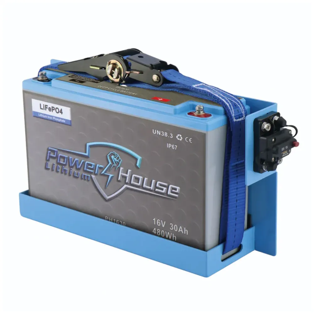 Outlet Deep Cycle 16V 30AH Battery Kit for FFS Marine Batteries And Chargers