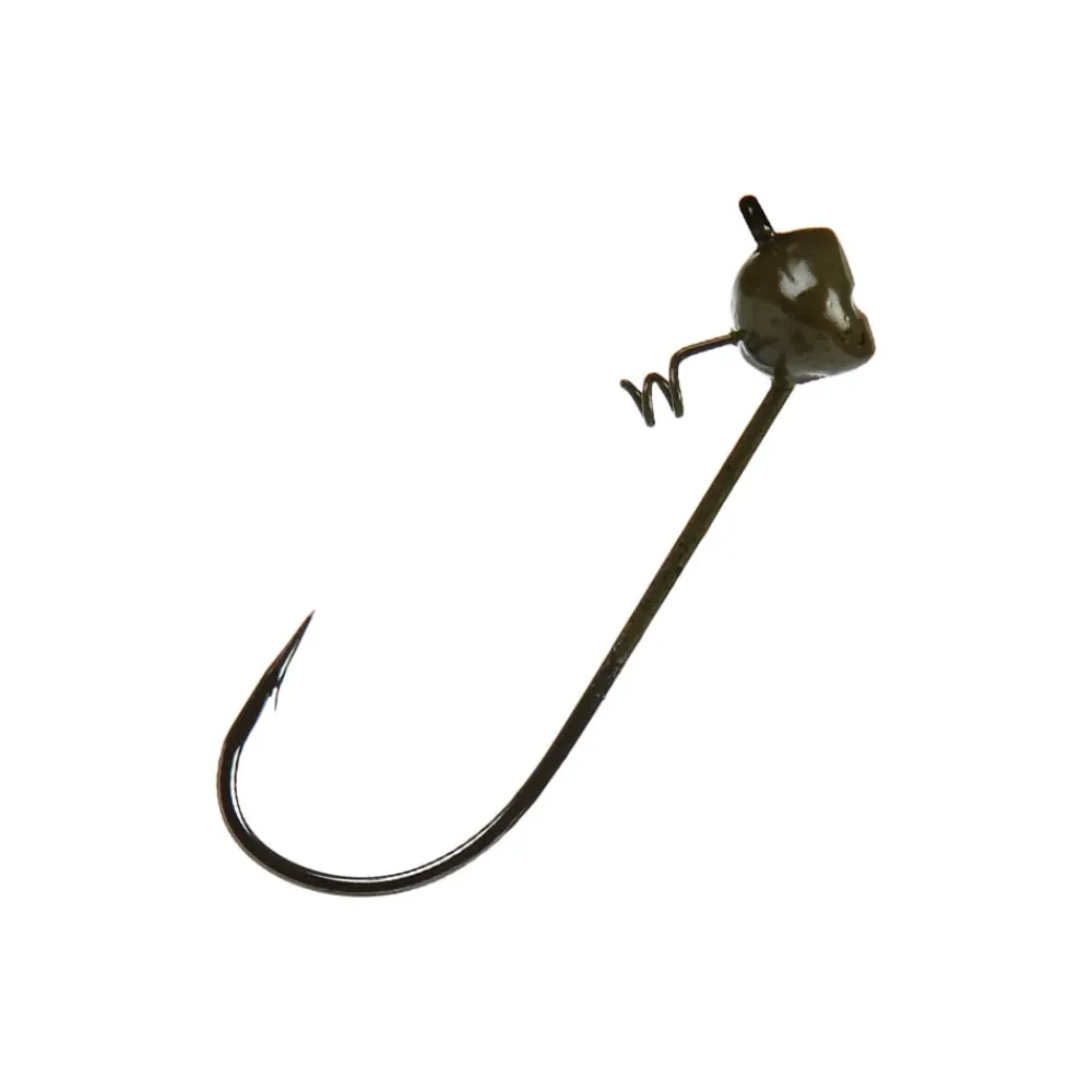 Online Tail Shaker Jig Head J-Bend Jigheads