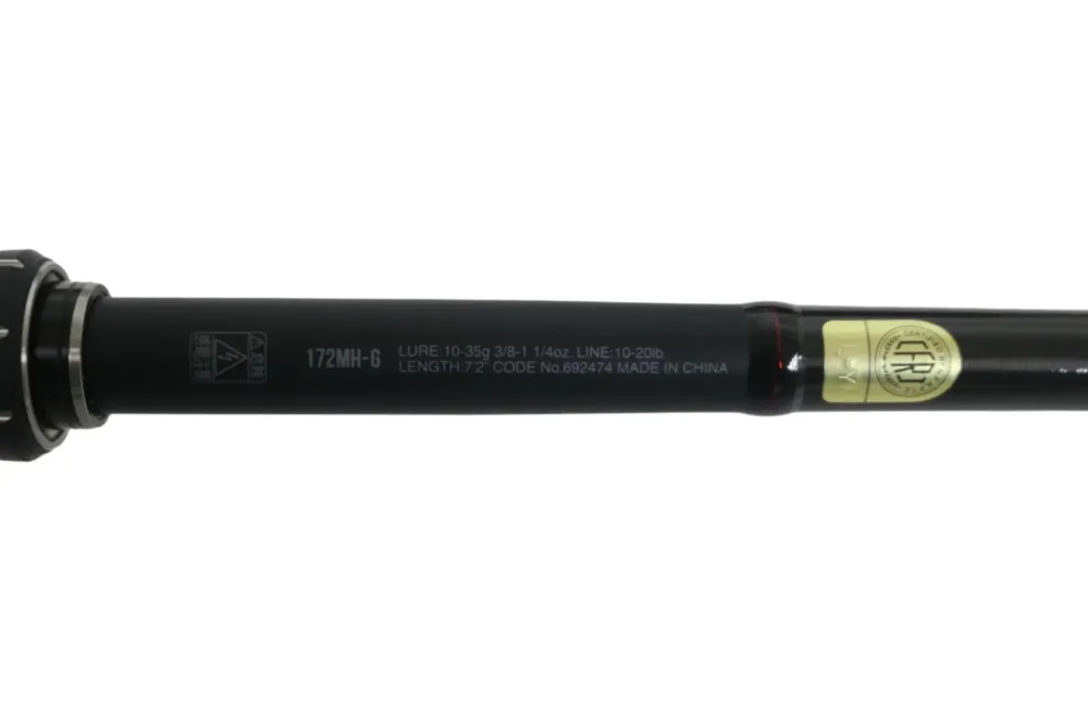 New Poison Adrena PAD172MHGA 7'2" Medium Heavy Glass - Used Castin Used Casting Rods