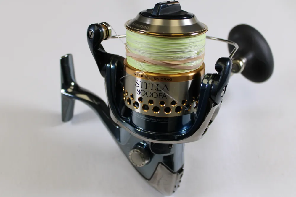 New Stella FA STL-8000FA 5.0:1 - Used Spinning Reel - Good Conditi Used Spinning Reels
