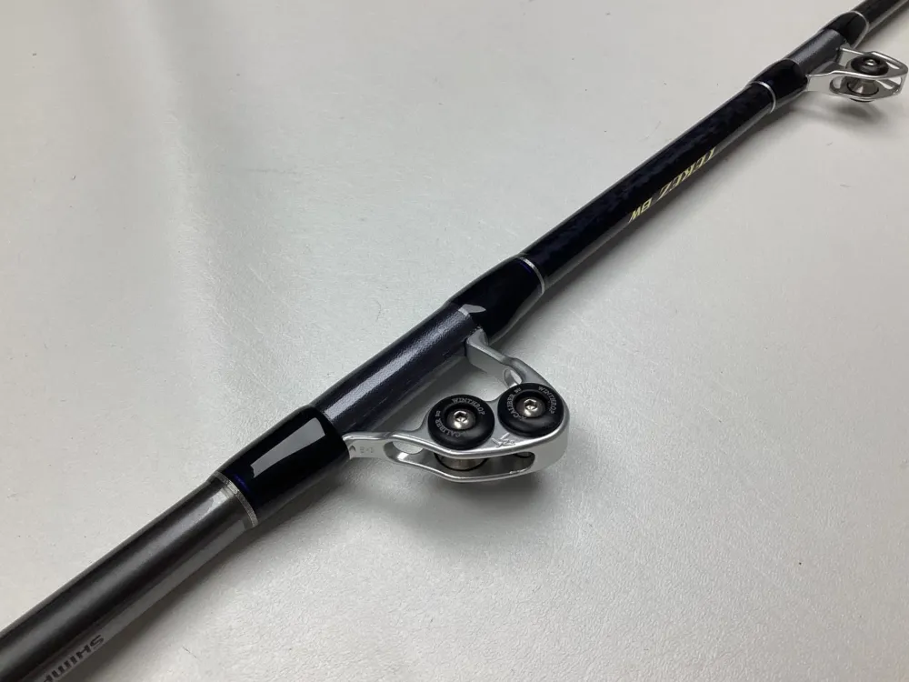 Hot Terez BW Full Roller Uni Butt Rod 78" Heavy TZBW78HFRUBA - Use Used Casting Rods