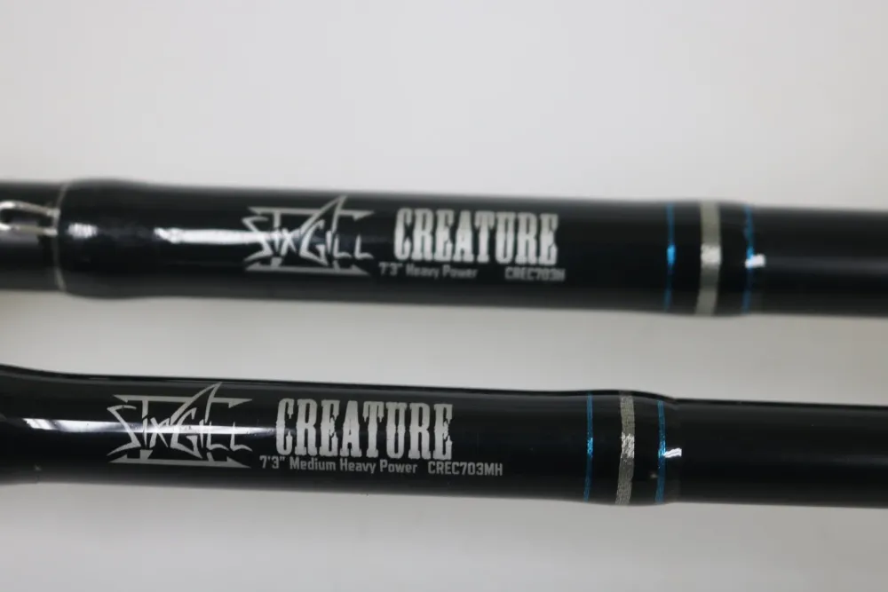Discount Creature CREC703H and CREC703MH Casting Rods - Used - Good Con Used Casting Rods