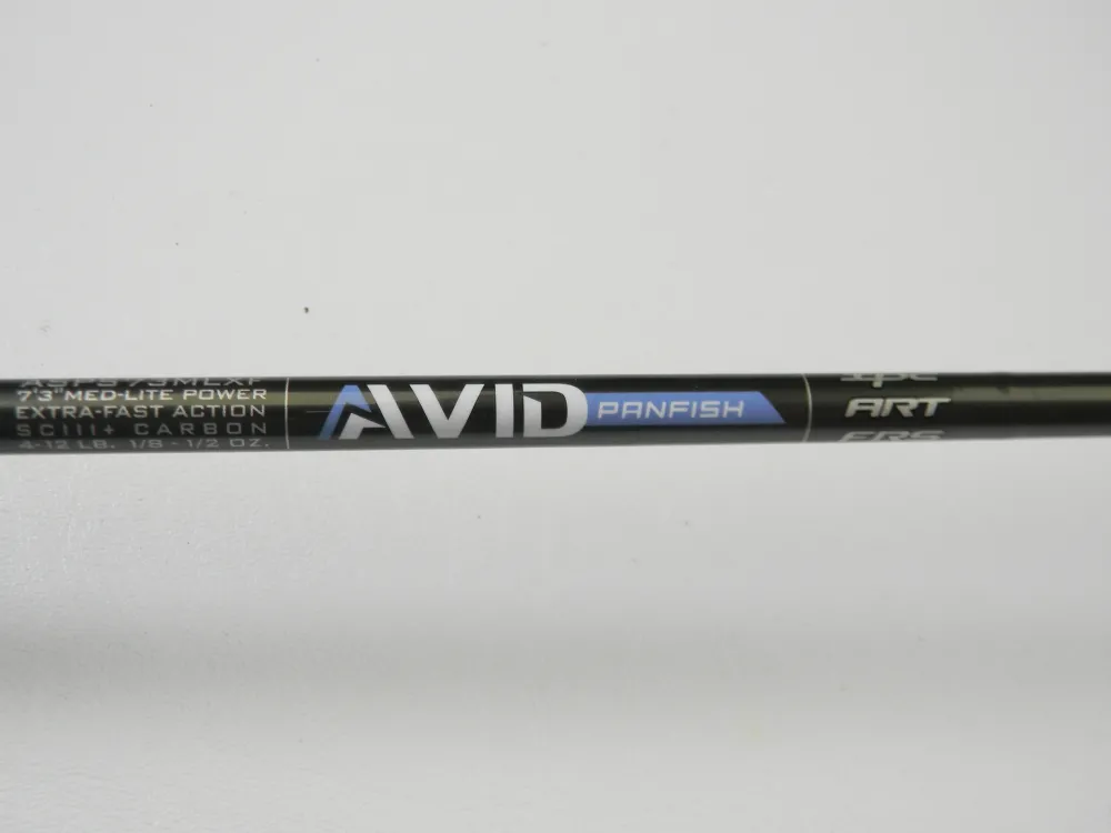Discount Avid ASPS73MLXF 7'3" Medium Light - Used Spinning Rod - Exce Used Spinning Rods