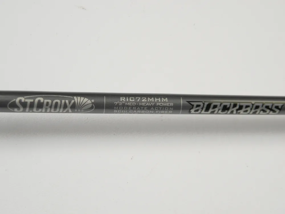 New Black Bass RIC72MHM 7'2" Medium Heavy - Used Casting Rod - E Used Casting Rods