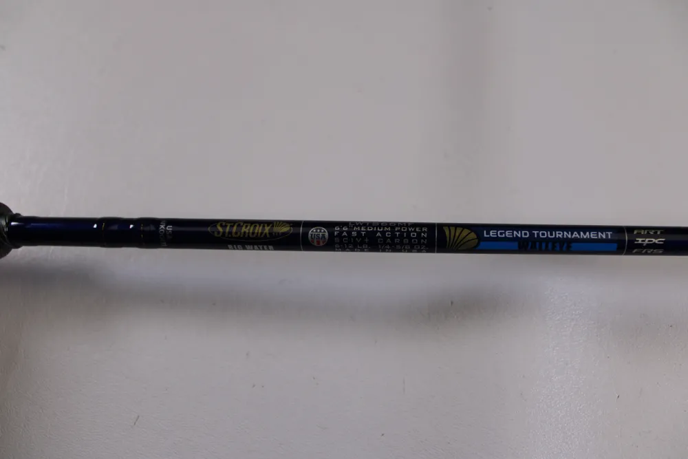 Hot Legend Tournament Walleye LWTS66MF - Used Spinning Rod - Exc Used Spinning Rods