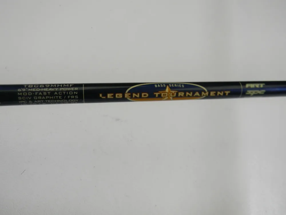 Discount Legend Tournament Bass TBC69MHMF Sniper Spinnerbait 6'9" Med Used Casting Rods