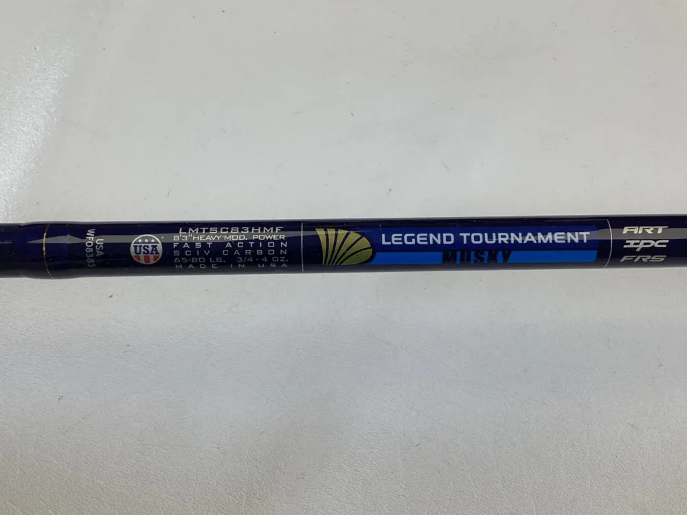 Sale Legend Tournament Musky Casting Rod Split Cork 8'3" Heavy Li Used Casting Rods