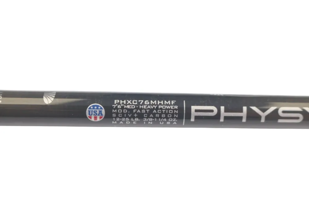 Online Physyx PHXC76MHMF 7'6" Medium Heavy - Used Casting Rod - Min Used Casting Rods