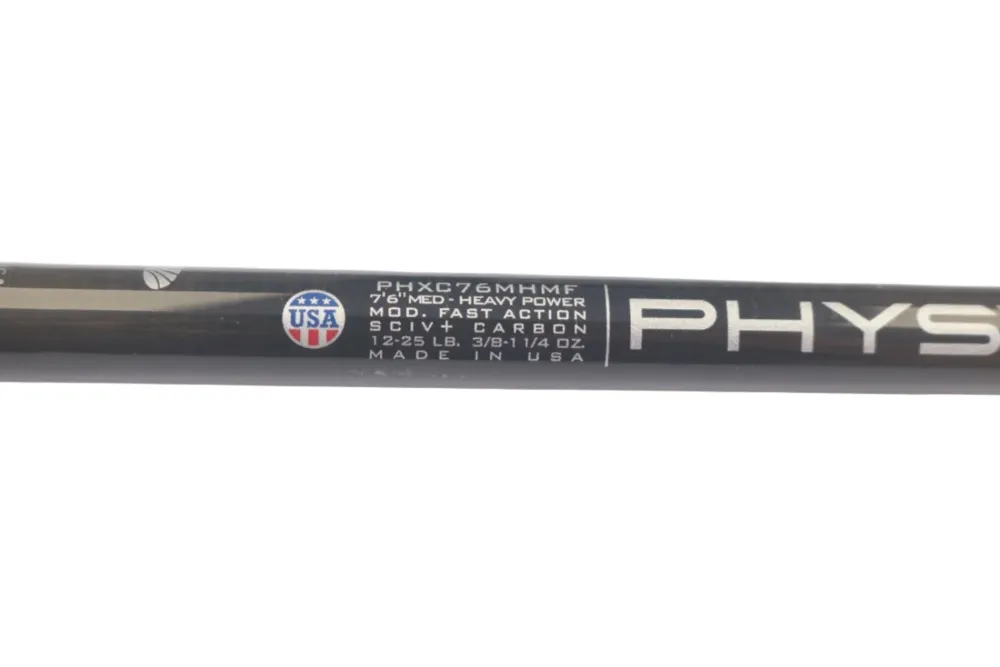Online Physyx PHXC76MHMF 7'6" Medium Heavy - Used Casting Rod - Min Used Casting Rods