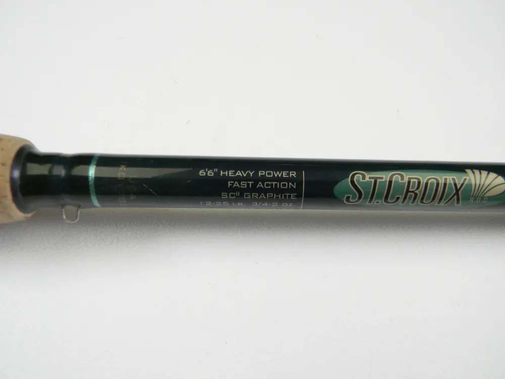 Clearance Tidemaster TIC66HF 6'6" Heavy - Used Casting Rod - Excellent Used Casting Rods