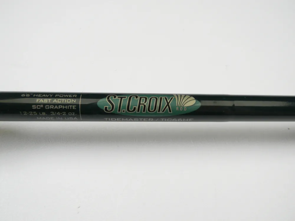 Clearance Tidemaster TIC66HF 6'6" Heavy - Used Casting Rod - Excellent Used Casting Rods