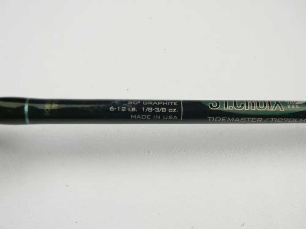 Sale Tidemaster TIC70LM 7'0" Light - Used Casting Rod - Excellent Used Casting Rods