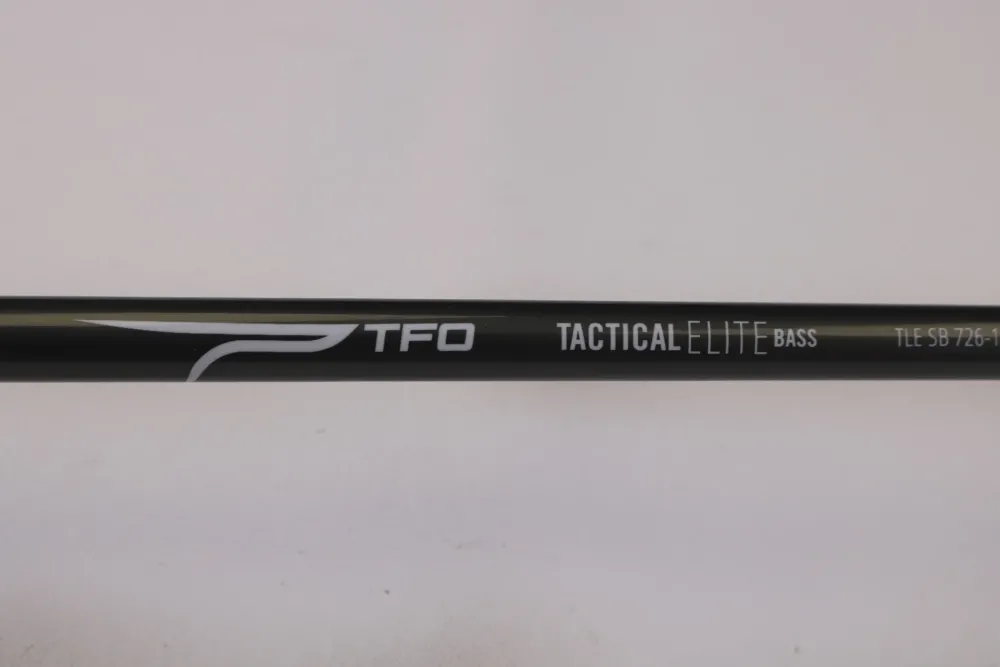 Clearance TFO Tactical Elite Bass TLE SB 726-1 7'2" Heavy - Used Casting Rod - E Used Casting Rods