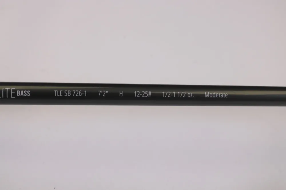 Clearance TFO Tactical Elite Bass TLE SB 726-1 7'2" Heavy - Used Casting Rod - E Used Casting Rods