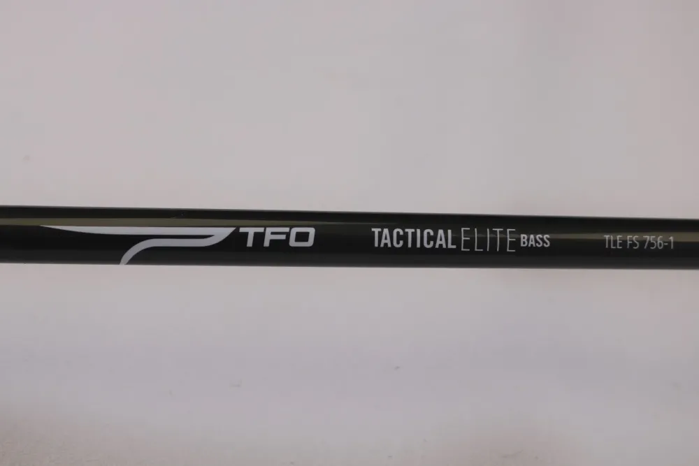 New TFO Tactical Elite Bass TLE FS 756-1 7'5" Heavy - Used Casting Rod - E Used Casting Rods